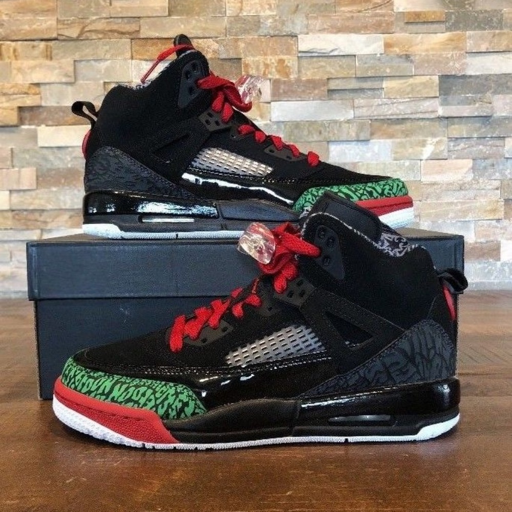 Air Jordan Spizike GS Black Varsity - Picture 2 of 6